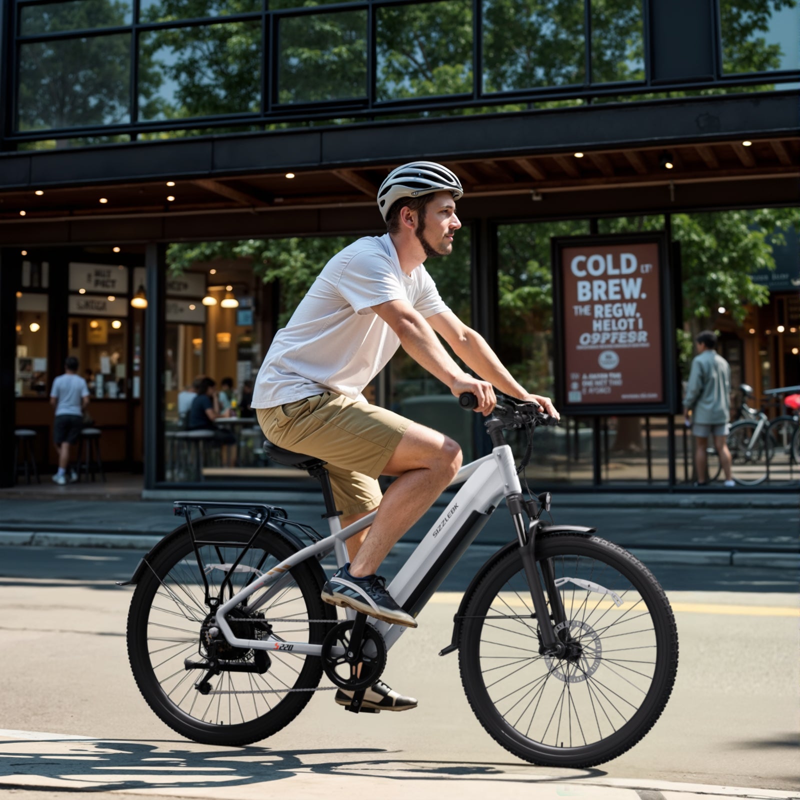 S220 27.5'' Step Over Mountain Electric Ebike