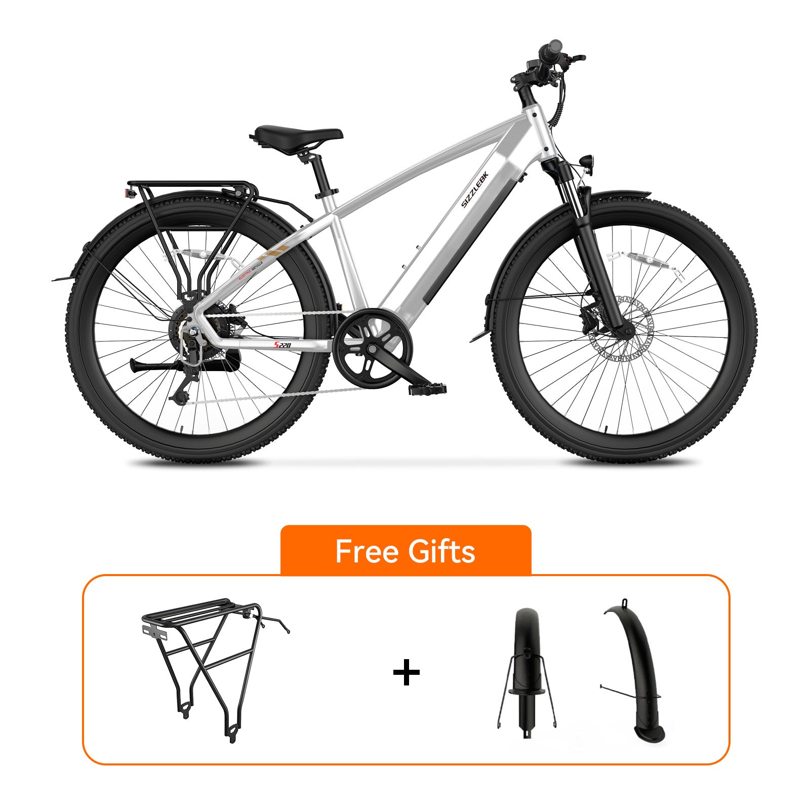 S220 27.5'' Step Over Mountain Electric Ebike