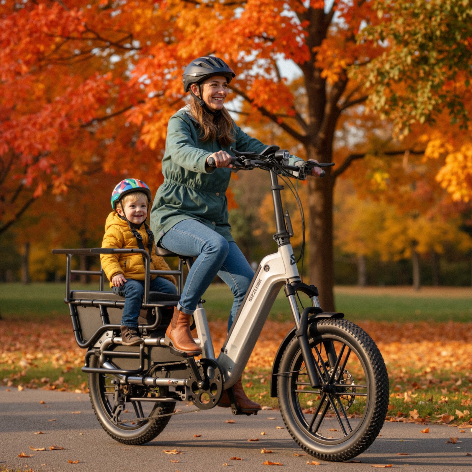 S320 Long Range Family Electric Cargo Bike