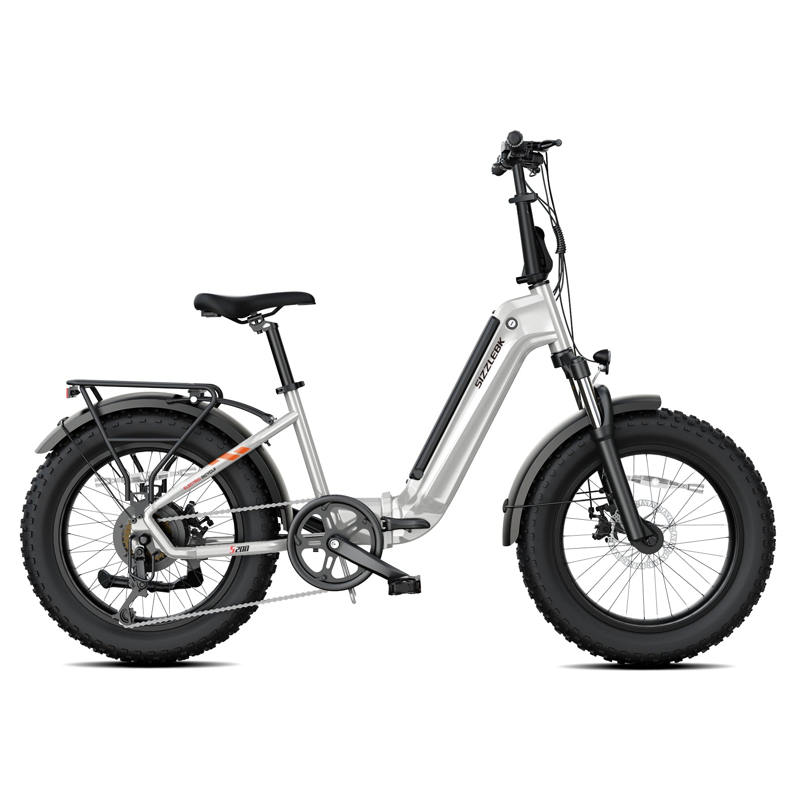 S200 20" X 4" Fat Tire Foldable Commuter electric bicycle