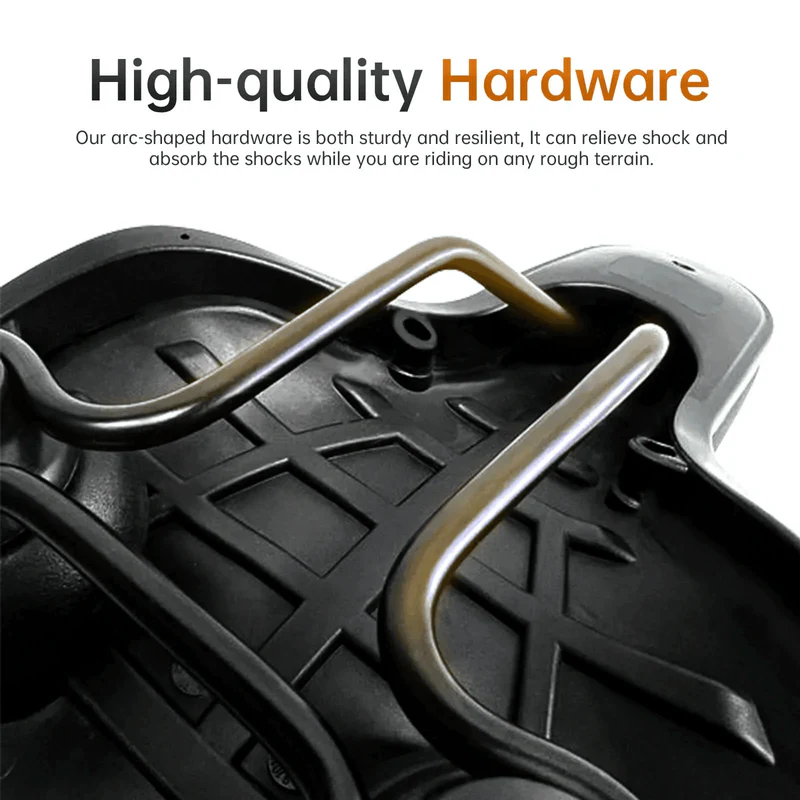 Sizzlebk Universal Oversized Ebike Seat Cushion – Memory Foam Padding, 10”x12” Extra Comfort