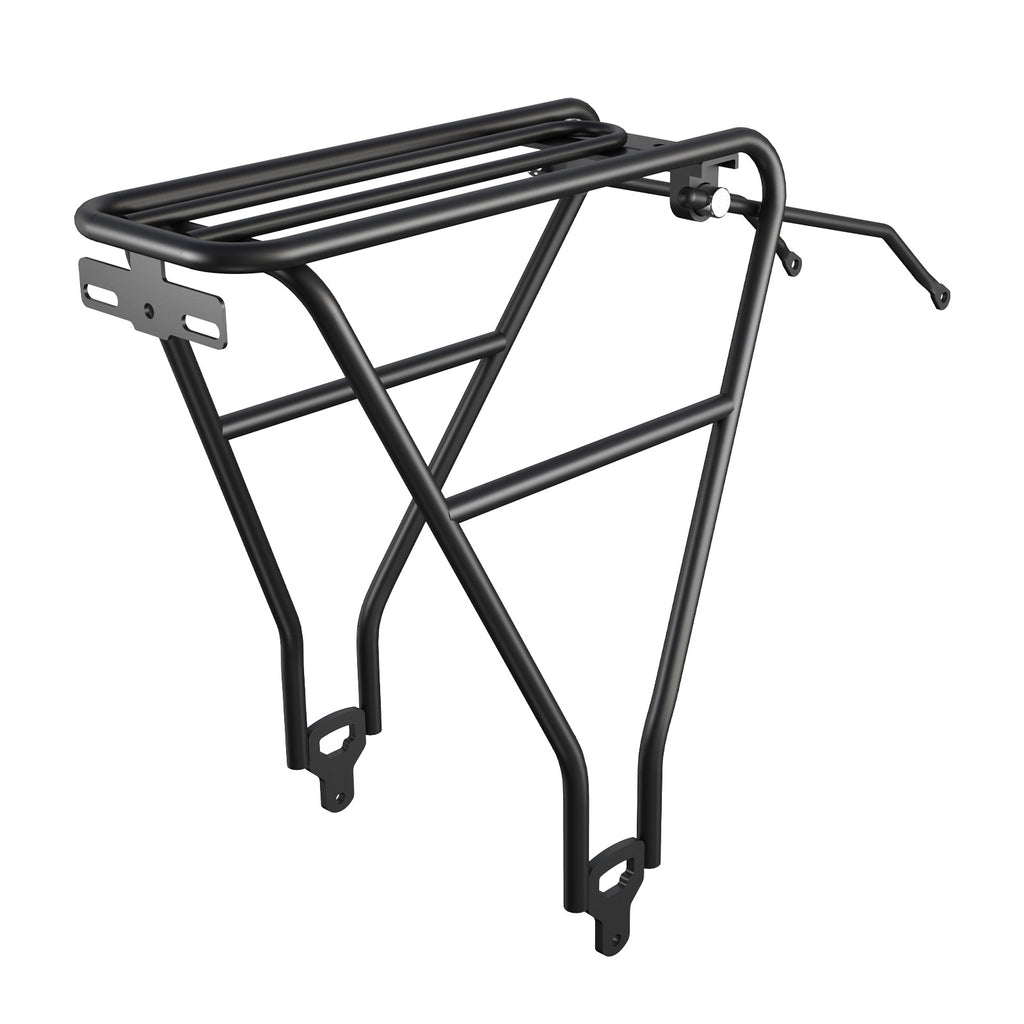 Sizzlebk Adjustable Rear Rack for Electric Bikes – Heavy-Duty Aluminum