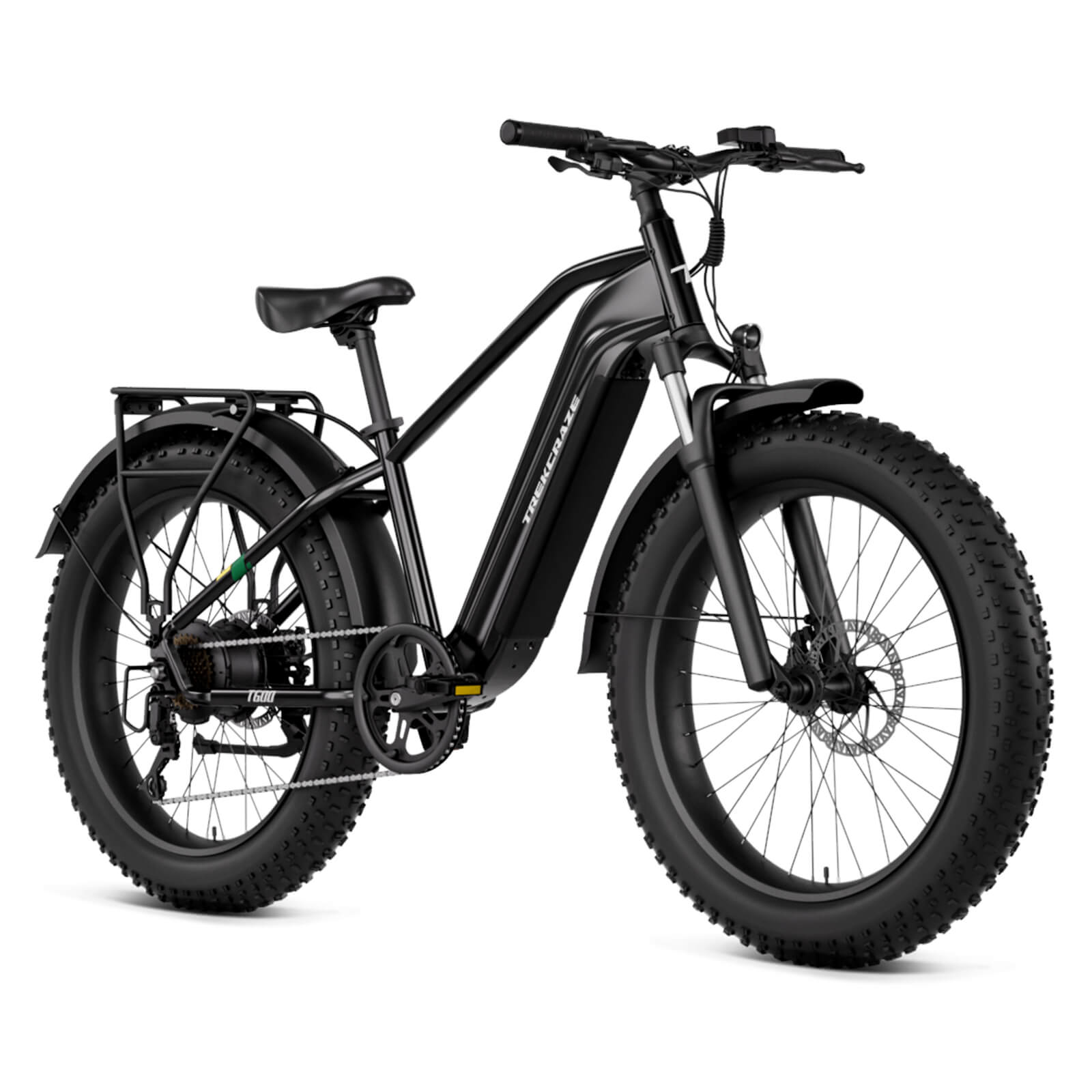 T600 26'' Step Over Fat Tire All Terrian Ebike