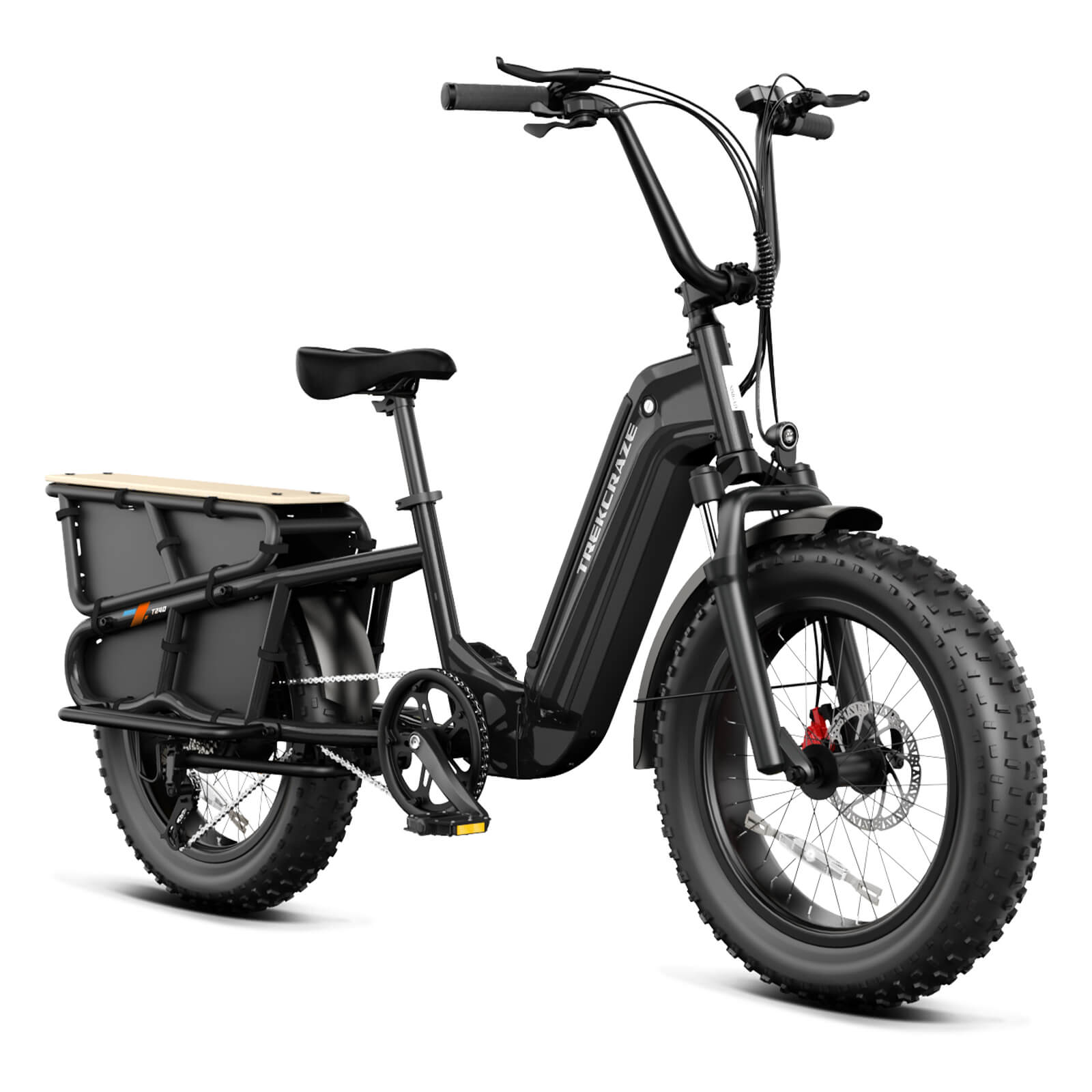 T240 20'' Cargo Ebike for Family