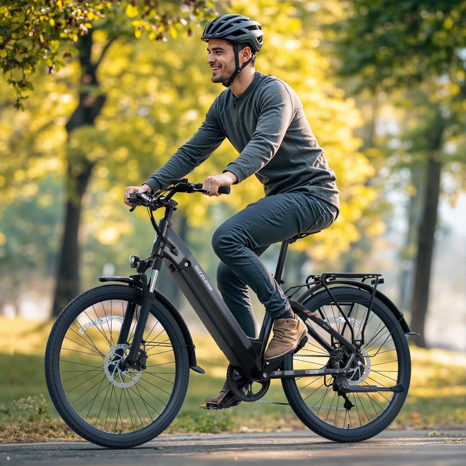 S220 27.5'' Step Thru City   Electric Bicycle