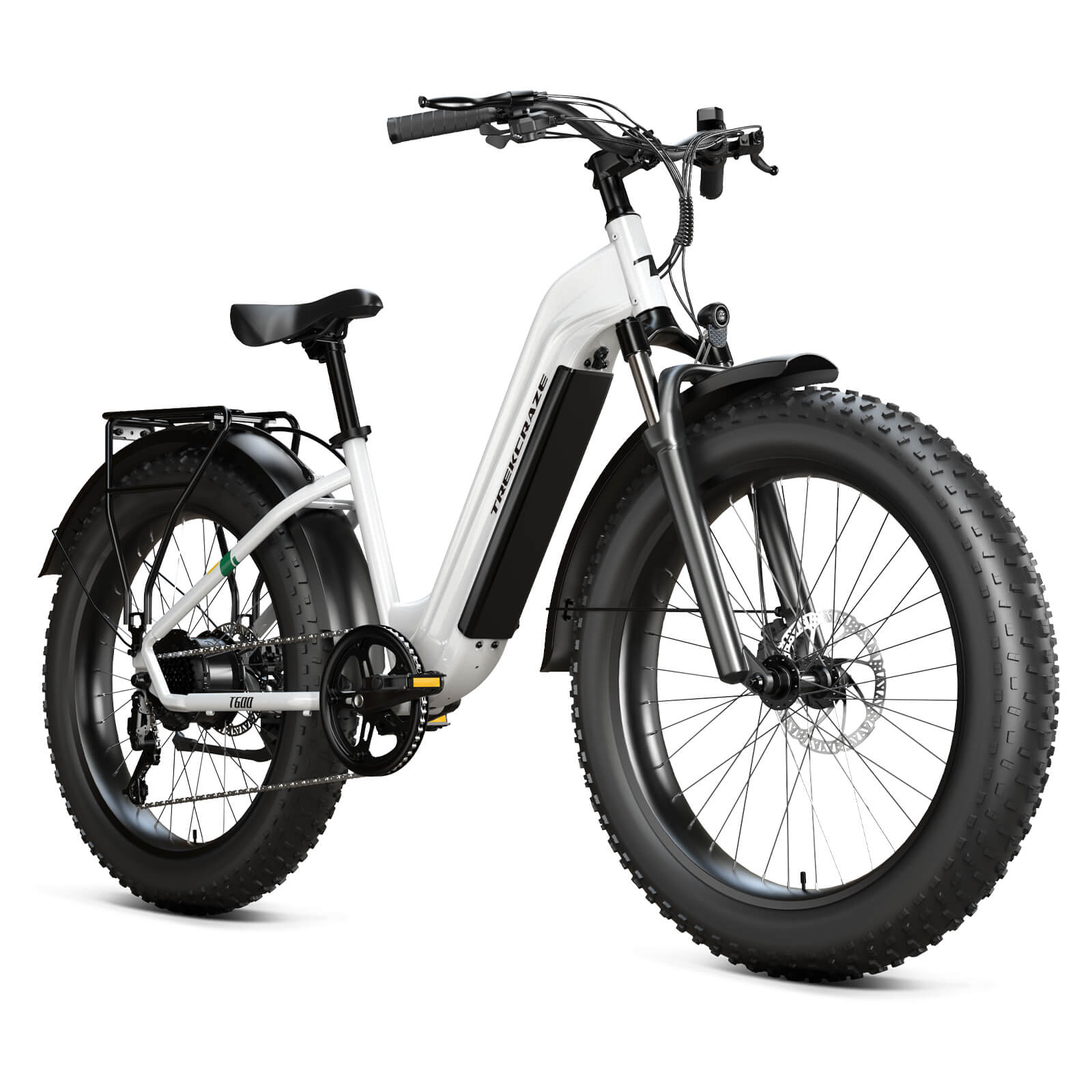 T600 26'' Step Thru Fat Tire Off-road Ebike