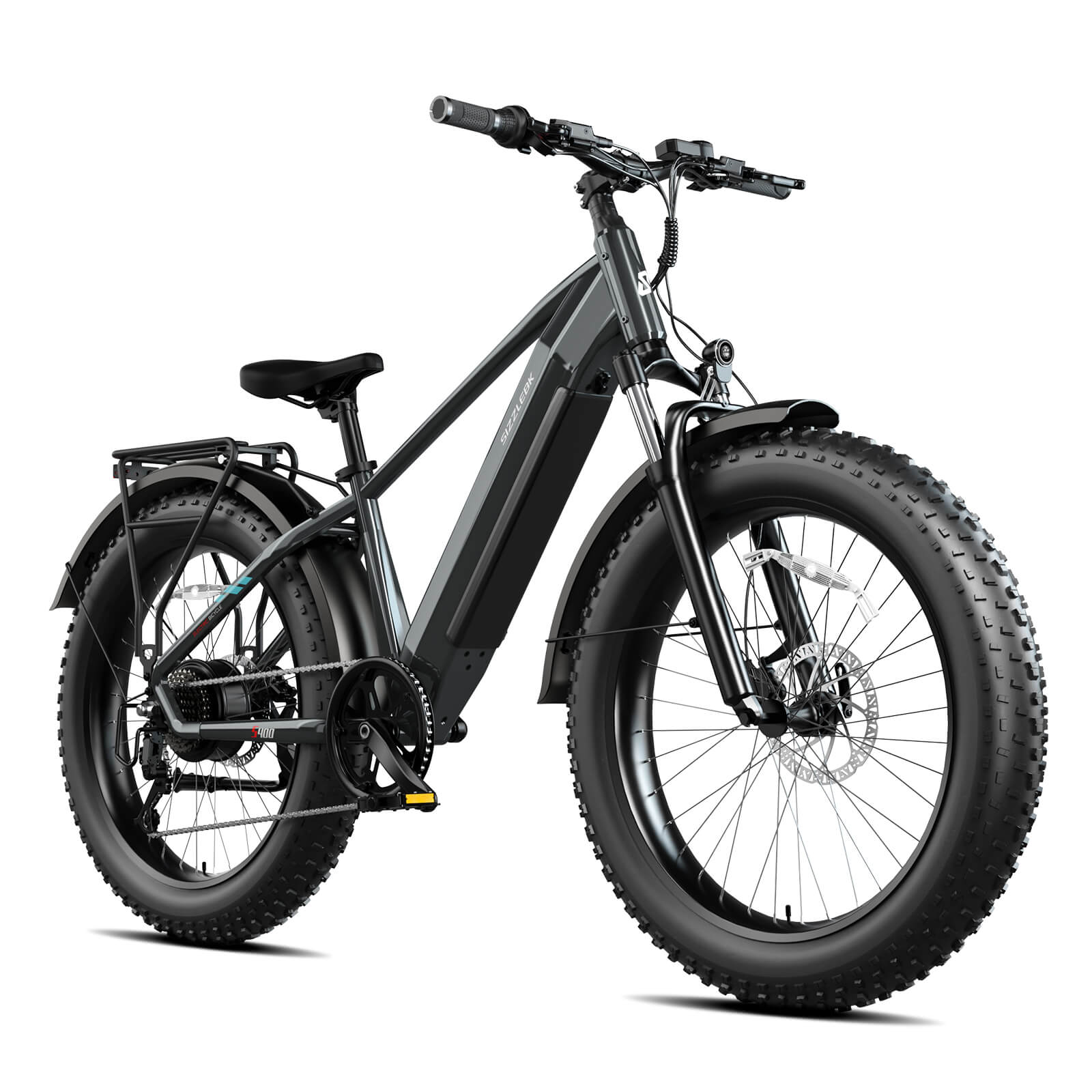 Sizzlebk S400 26'' Step Over Fat Tire Ebike