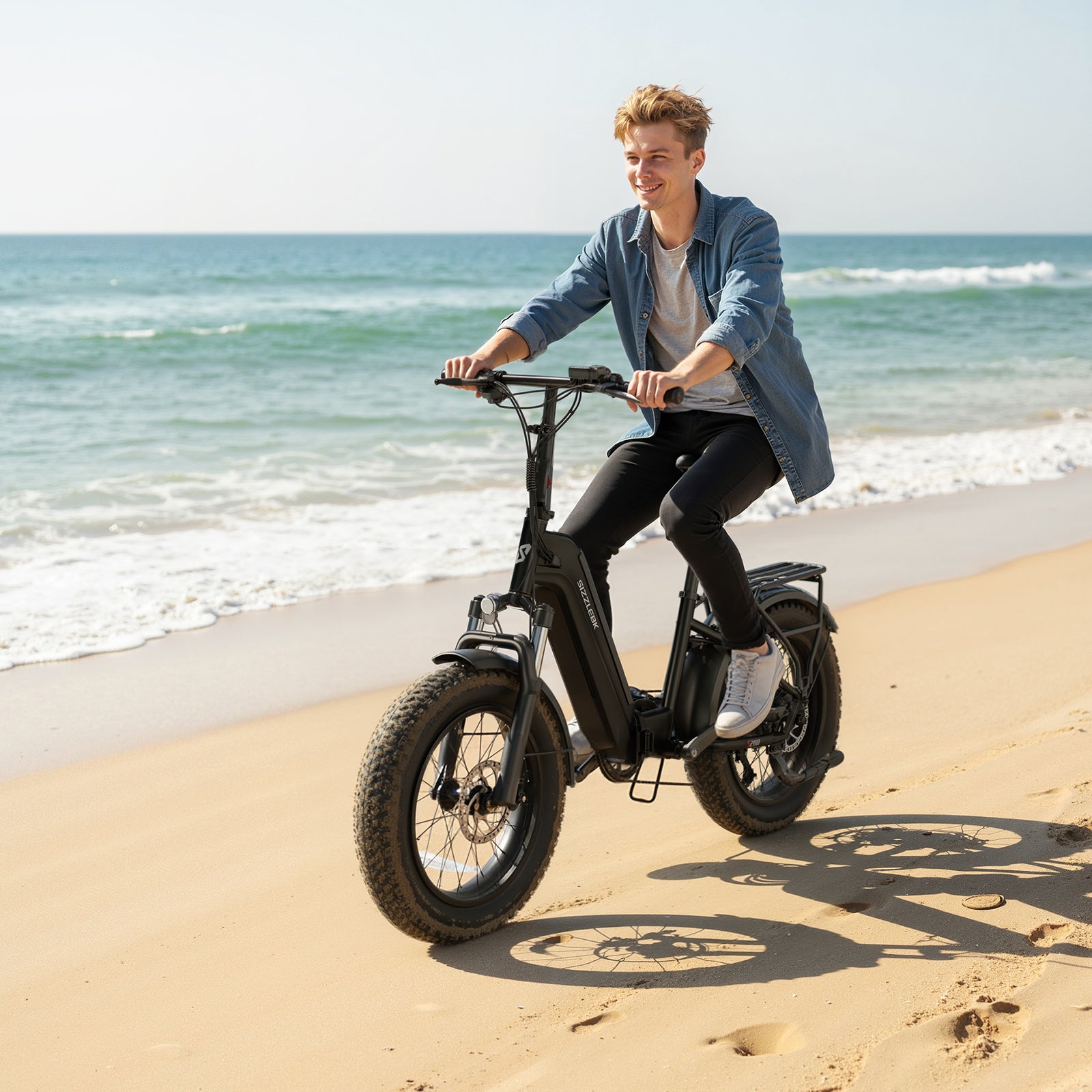 S200 20" X 4" Fat Tire Foldable  Commuter electric bicycle