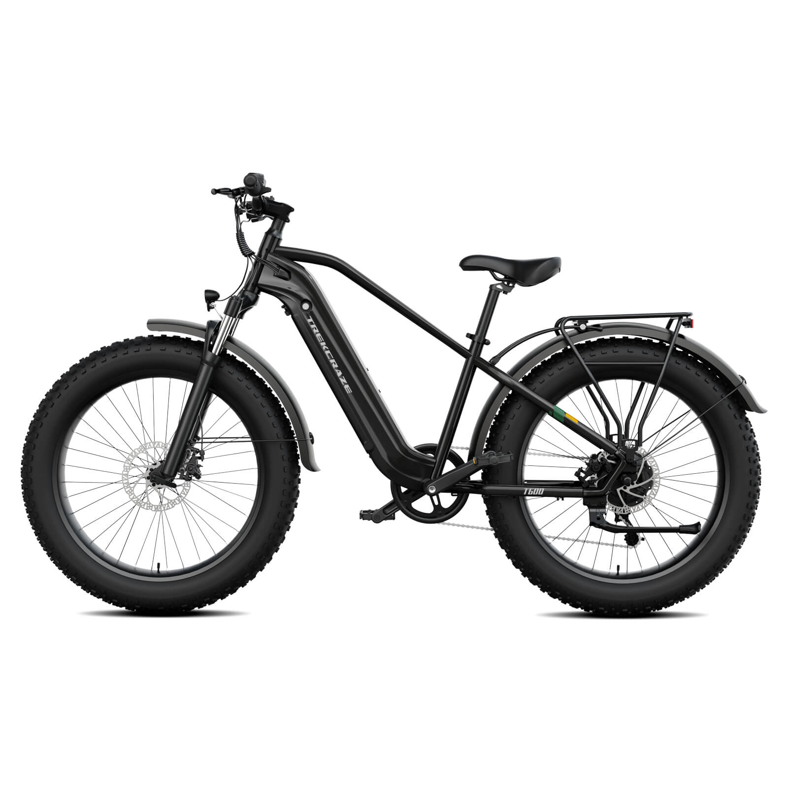 T600 26'' Step Over Fat Tire All Terrian Ebike