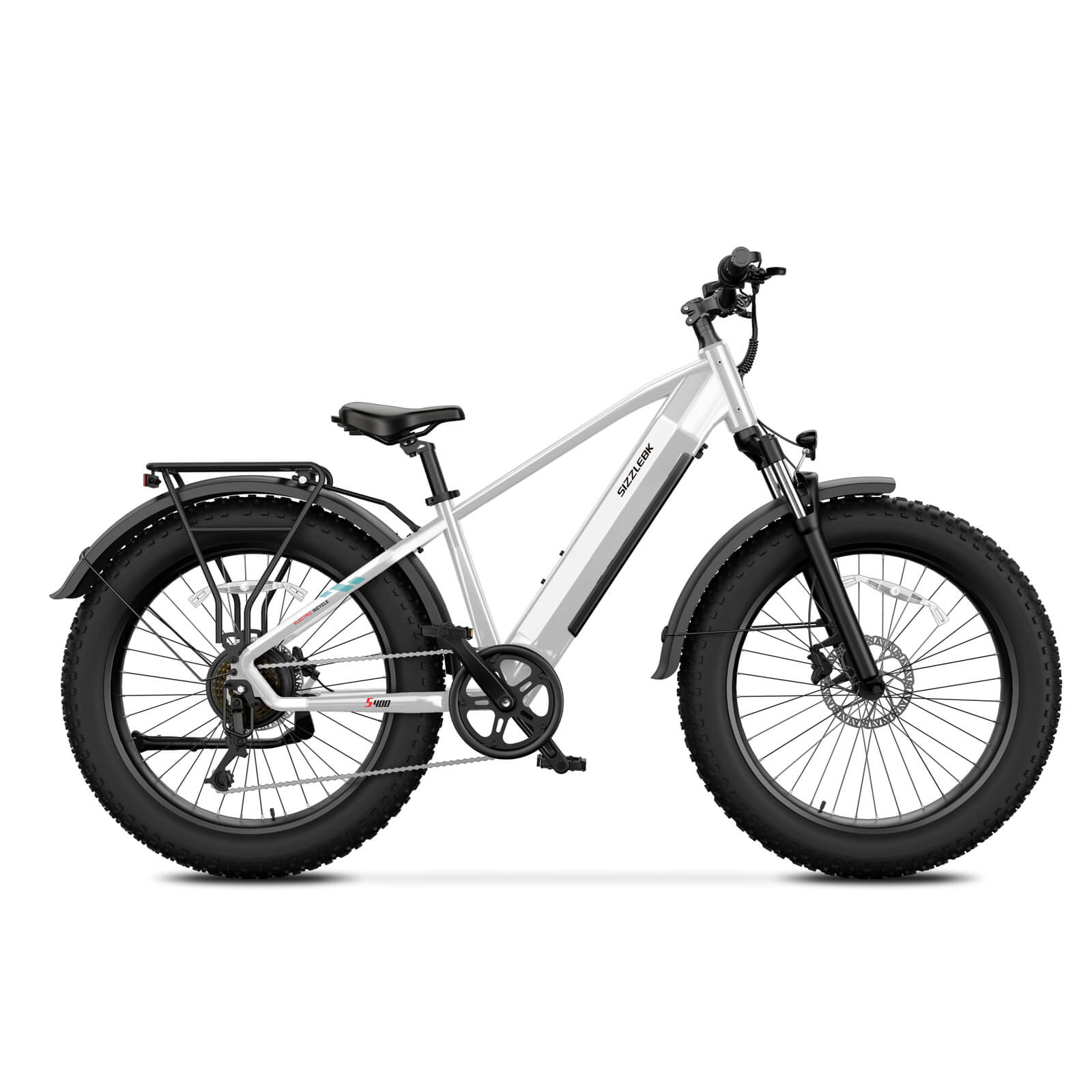 Sizzlebk S400 26'' Step Over Fat Tire Ebike