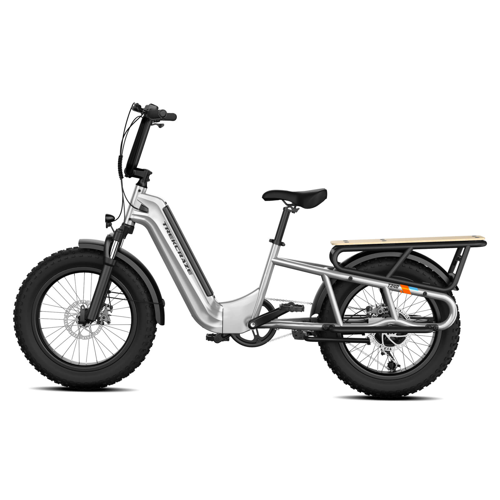 T240 20'' Cargo Ebike for Family