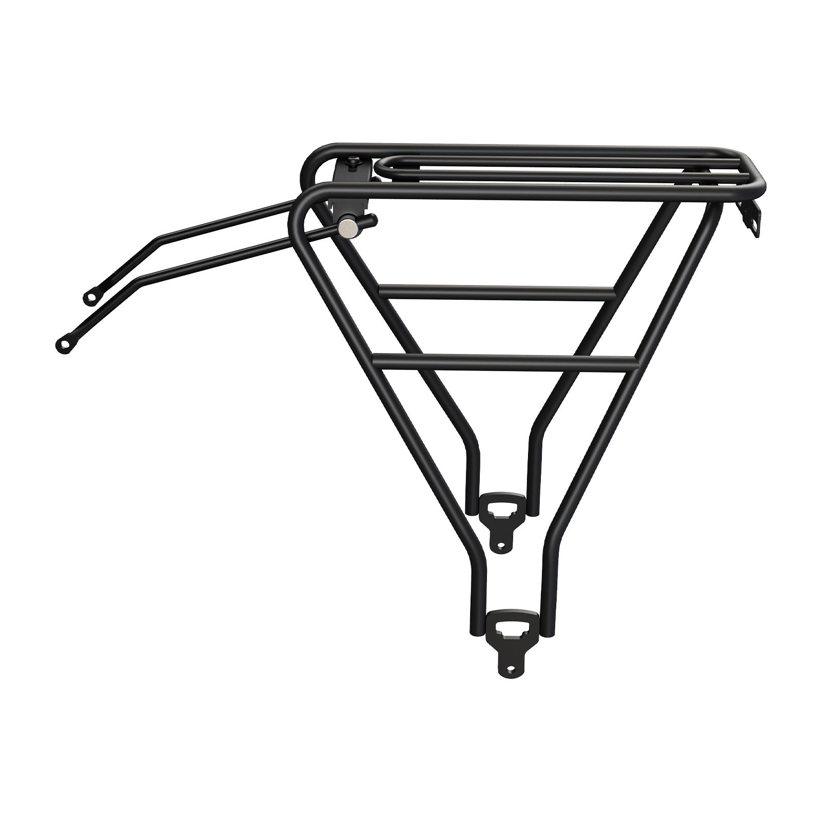 Sizzlebk Adjustable Rear Rack for Electric Bikes – Heavy-Duty Aluminum, 110lbs Capacity