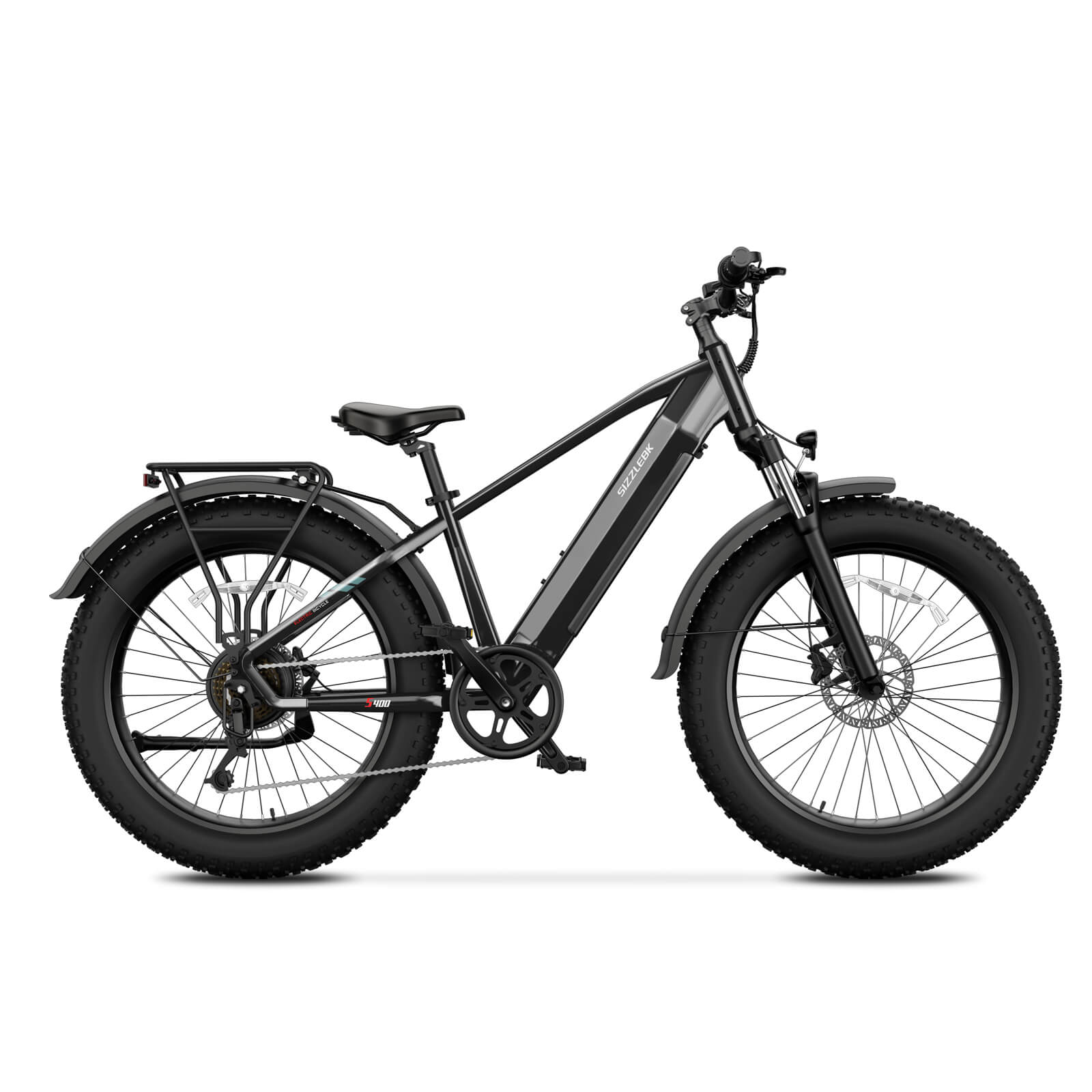 Sizzlebk S400 26'' Step Over Fat Tire Ebike