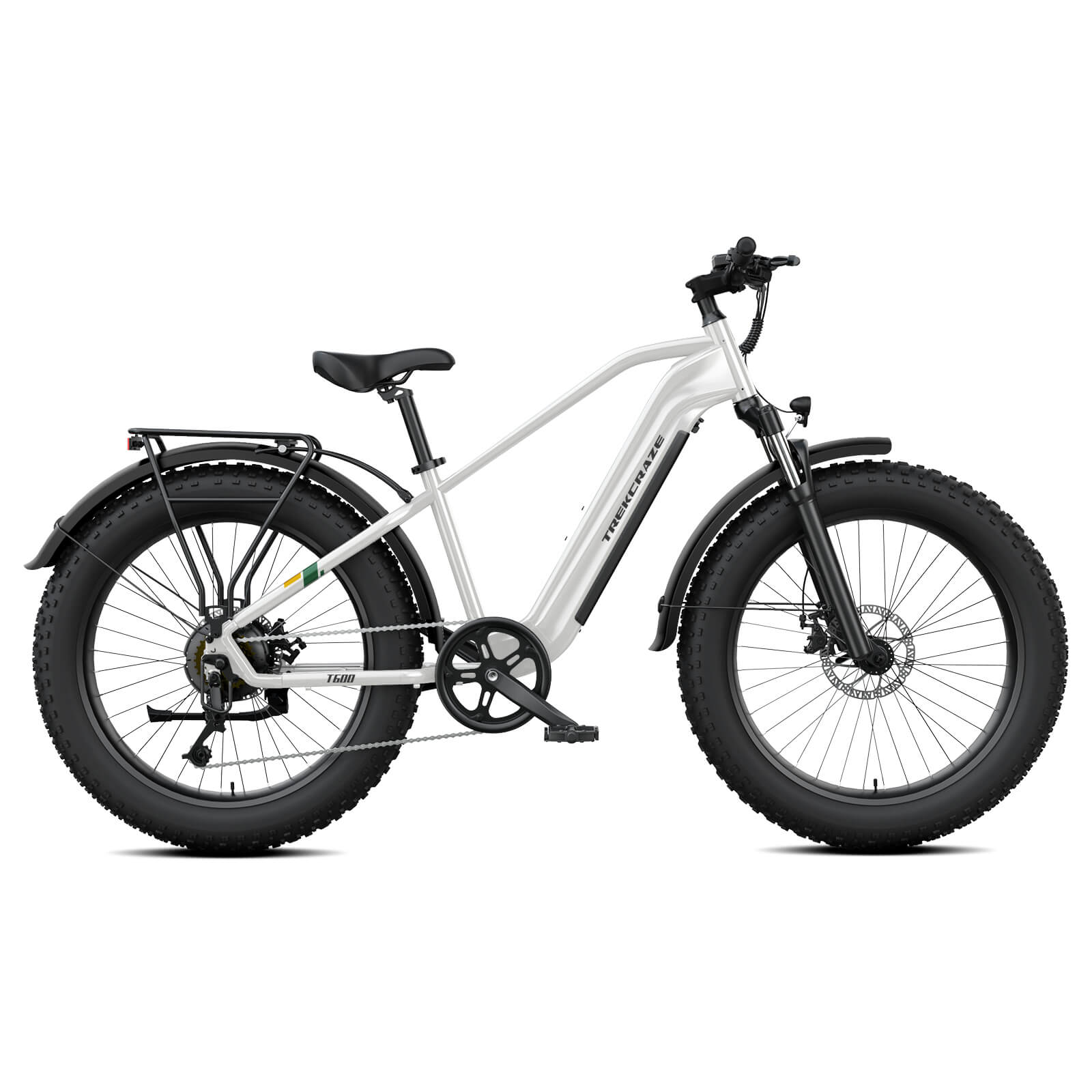 T600 26'' Step Over Fat Tire All Terrian Ebike