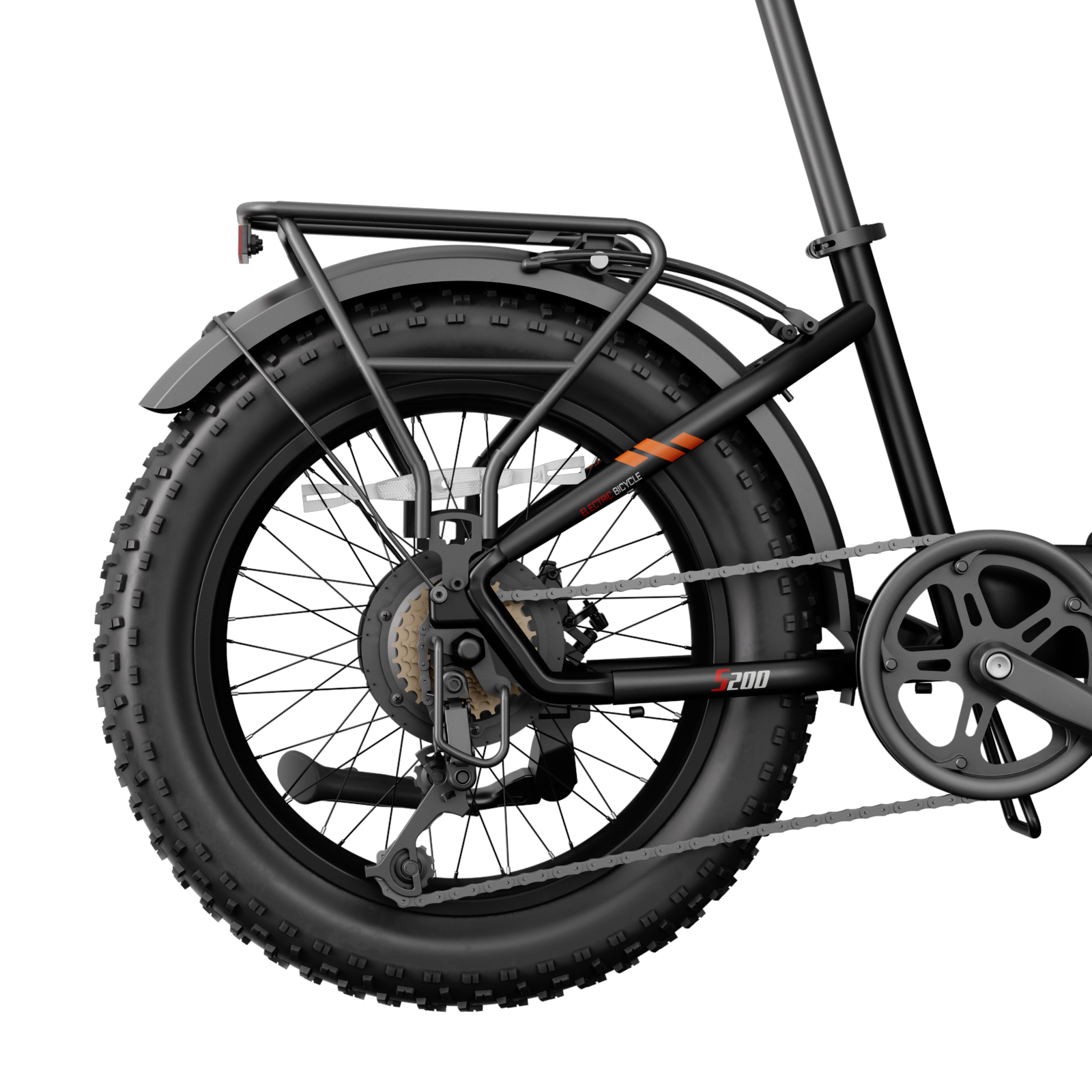S200 20" X 4" Fat Tire Foldable  Commuter electric bicycle