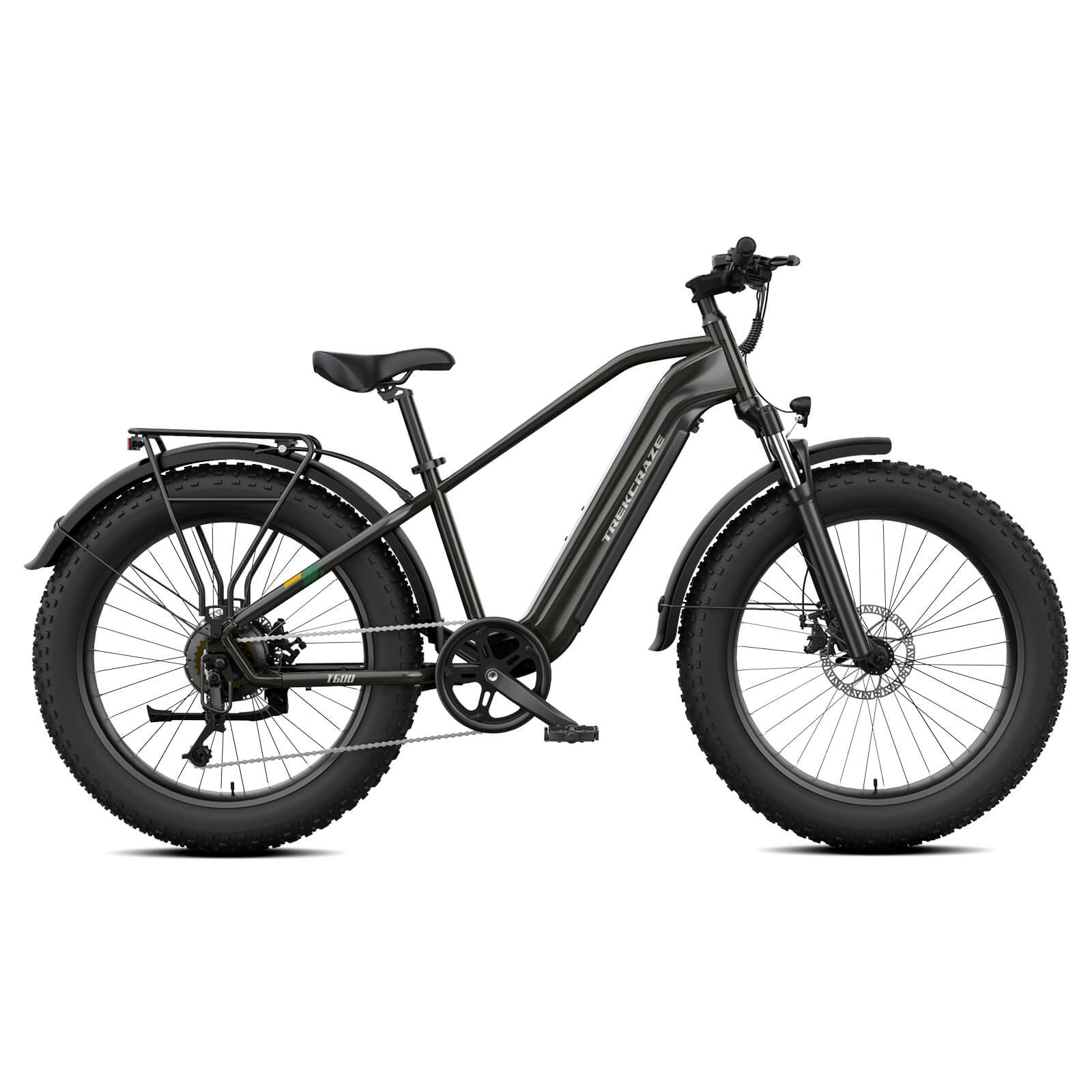 T600 26'' Step Over Fat Tire All Terrian Ebike