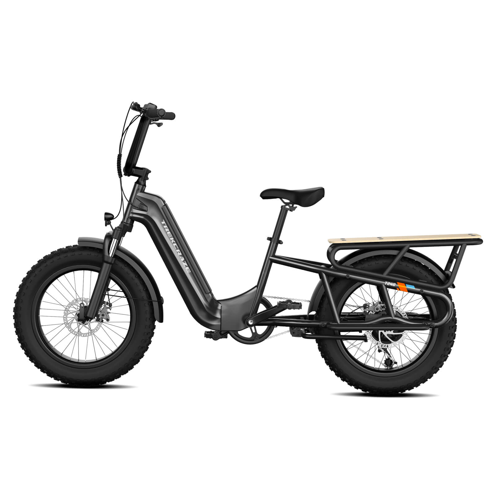 T240 20'' Cargo Ebike for Family