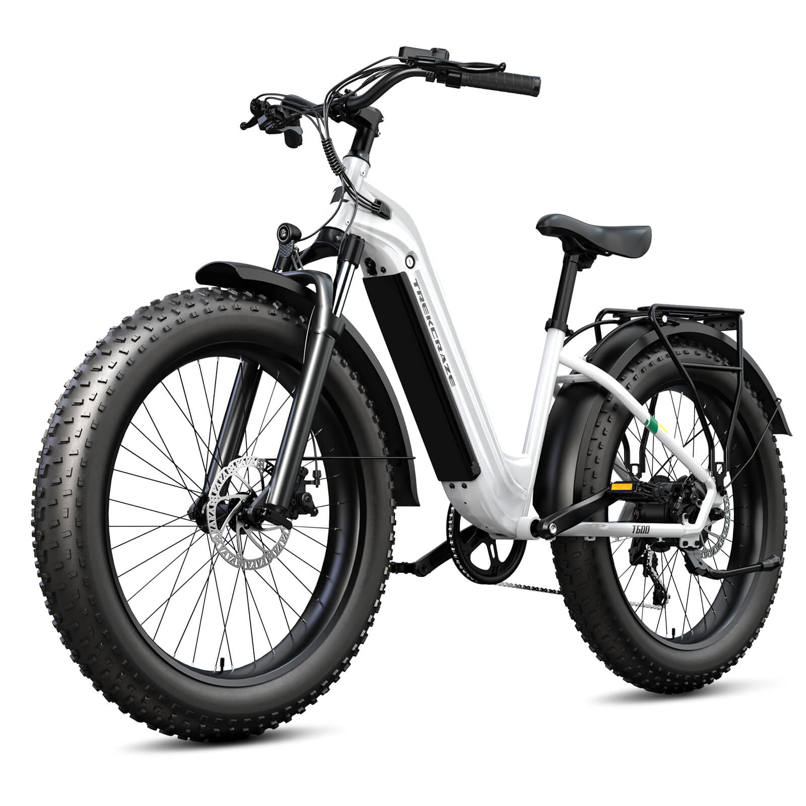 T600 26'' Step Thru Fat Tire Off-road Ebike