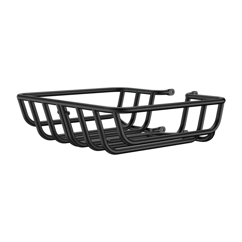Sizzlebk Heavy-Duty Aluminum Front Basket for Ebikes – 30kg Capacity, Quick-Release Mounting