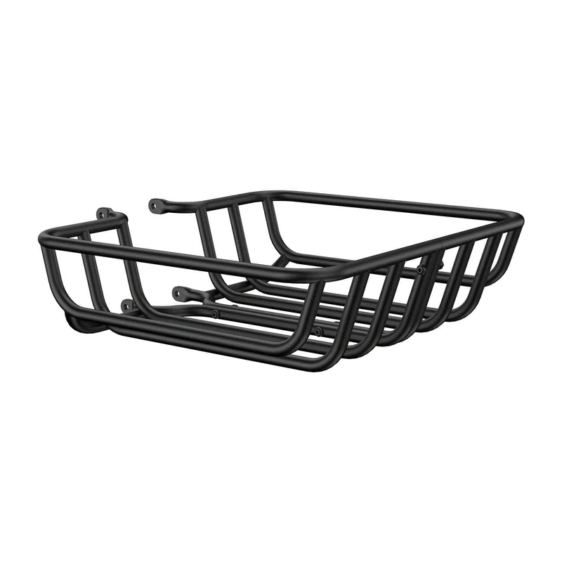 Sizzlebk Heavy-Duty Aluminum Front Basket for Ebikes – 30kg Capacity, Quick-Release Mounting